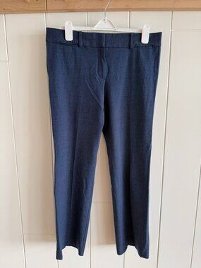 LOFT Marisa Trouser - Classic, Tailored Fit, Navy/Denim Tone